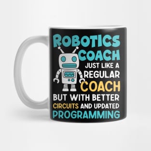 Robotics Coach Just Like a Regular Coach - Robotics Lovers Mug